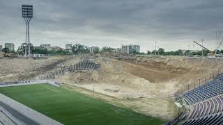 DORACO: Pierwsze miesiące budowy stadionu w Szczecinie