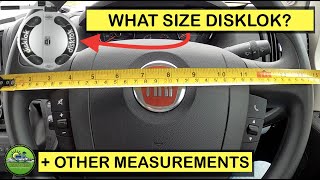 What Size Disklok Fits a Fiat Ducato? | Also Measurements we MISSED on a Previous Video