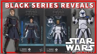 MASSIVE Black Series Reveals! New Clone Wars Anakin Skywalker & Phase 1 Captain Rex!