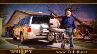 TriLift - Power wheel-chair / Scooter / Mobility Lift EASY! Handicap solution