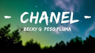 Becky G, Peso Pluma - Chanel (Letra/Lyrics)  | Boure Songs
