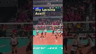 Ivy Lacsina Ace!!! pldt vs akari SEMIFINALS - Aug. 31, 2024 #shorts #pvl2024