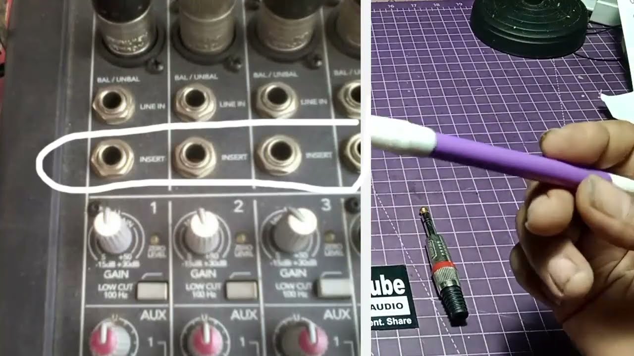 CARA MERAKIT KABEL INSERT MIXER - YouTube