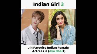 BTS Members Favorite Indian Female Actress Of All Time! 😍😍