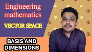Vector Subspace | Basis & Dimension | Examples Of Basis | Linear Algebra | Engineering mathematics |