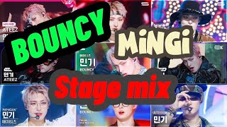 ミンギチッケム混ぜ集めただけ🌶️BOUNCY🦜Mingi Stage mix【ATEEZ/アチズ/ATEEZ/에이티즈/ミンギ/민기】