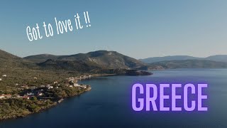 DJI Mini 2 Flight over Methana volcano peninsula in Greece, Cinematic Drone 4K video, Μέθανα, Ελλάδα