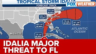 Dangerous Hurricane-Force Winds To Hit Florida From Idalia