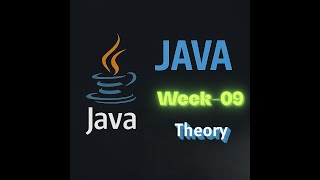 Programming Concepts using Java || Week-9 Theory || Diploma Level || IIT Madras BS Degree
