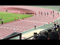 【男子110m h 準決勝１組】20180821全日本中学校陸上競技選手権大会 岡山