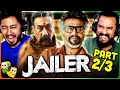 Part 2/3 - JAILER Movie Reaction! | Rajinikanth | Mohanlal | Vinayakan | Mohanlal