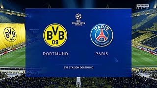 FIFA 20 | Borussia Dortmund vs. Paris Saint Germain - Champions League UCL - Full Match & Gameplay