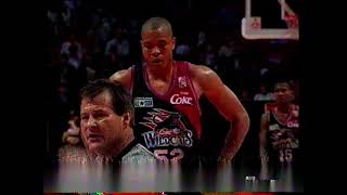 1997 NBL Basketball -  Perth Wildcats vs Brisbane Bullets