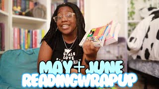 recent reads 🩵🦋 | May + June Reading Wrap Up 📖