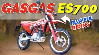 2024/2025 GASGAS ES 700:  Playful Dual-Sport Thrills! 🏍️🔥