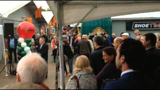 Opening tijdelijke winkels Valkenburg