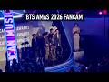 BTS @ AMAs 2026 [Fancam American Music Awards] Winning ARTIST OF THE YEAR + More