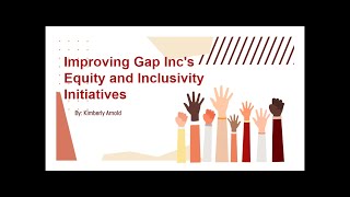 Gap Final Case Study