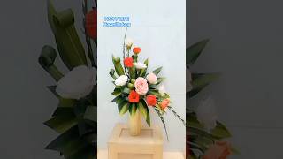 193#Cách cắm hoa hồng không cần hoa đệm #flowers #homedecor #florist