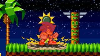 Test sprite animation (Sash Lilac vs Fleetway Sonic)