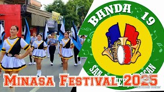 Banda 19 | Minasa Festival 2025 | Marching Band Parade 2025