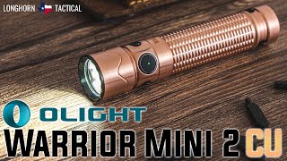 (Discontinued) Limited Edition Copper - Olight Warrior Mini 2 - 1750 Lumen Rechargeable Flashlight