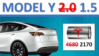 NEW Tesla Model Y 1.5 with 2170 Batteries + 4680 Battery Updates