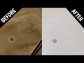 How To Clean Textured Fiberglass or Plastic Shower Floor - Baking Soda & White Vinegar How To Clean Textured Fiberglass or Plastic Shower Floor - Baking Soda & White Vinegar