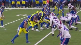 🏈NFL RIGGED OFFICIALS MISS BLATANT FALSE START BY RAMS ON CRITICAL DOWN VS BILLS #nfl