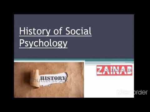 History Of Social Psychology - YouTube