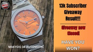 Watch Giveaway WINNER Announcement for 13K Subscribers!