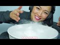 asmr magnum ice cream dry ice eating sounds no talking sas asmr