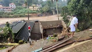 Footages of Destruction caused by heavy rains and landslides in Koottickal, Kokkayar \u0026 Mundakayam