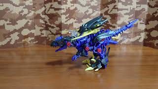 ZOIDS WILD ZW22 ギルラプター(指揮官機)(ディメトロドン種)本能解放時の動作