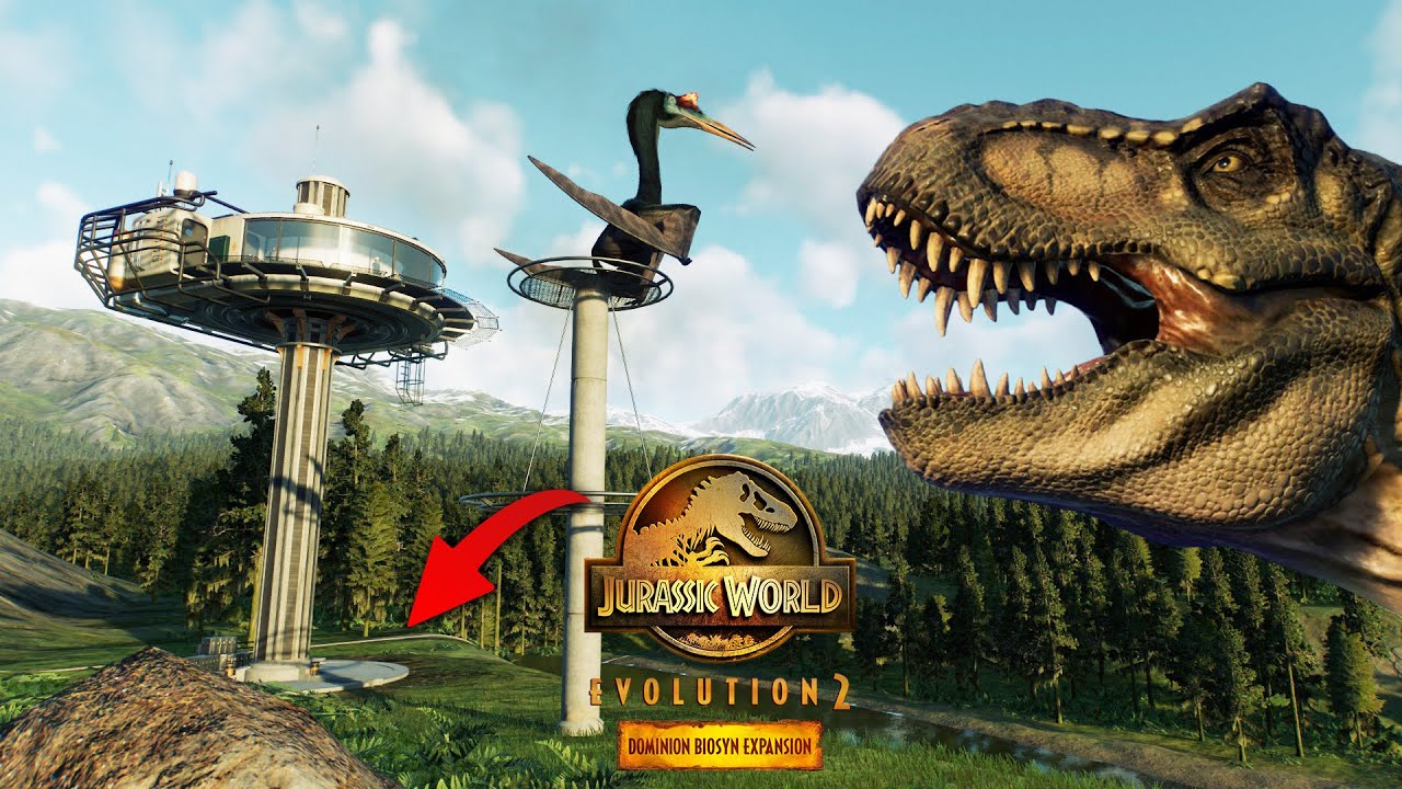 Building A BETTER BIOSYN DINOSAUR SANCTUARY | Jurassic World Evolution ...