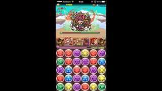 【パズドラ】ビックリマンコラボ 地獄級 ヤマトタケルPT 周回用