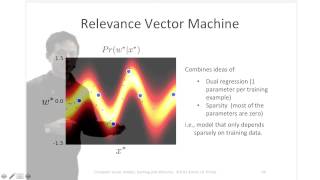 関連ベクトル回帰：双対線形回帰とスパース線形回帰の組み合わせ #61【ベイズ推定とグラフィカルモデル】 08-08 Relevance vector regression