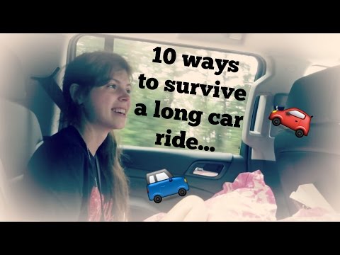10 ways to survive a long car ride... | JustJulie36 10 ways to survive a long car ride... | JustJulie36