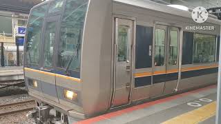 207系　普通　西明石行　摂津本山発車　11月15日