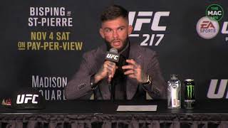 UFC 217: Cody Garbrandt post-fight press conference.