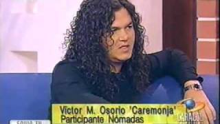 CAREMONJA Y FAUSTINO ASPRILLA  EN DIA A DIA DE CANAL CARACOL TV. 1