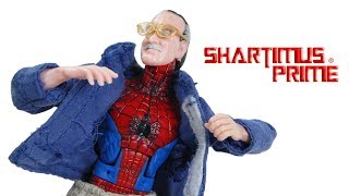 Marvel Legends Stan Lee 2007 SDCC Spider-Man Exclusive Hasbro Action Figure Review