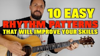 10 Easy Strumming patterns
