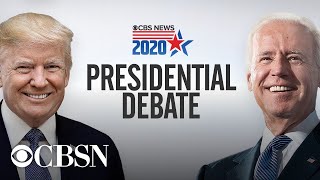 Trump and Biden face off in final 2020 presidential debate
