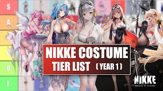 RANKING EVERY NIKKE SKIN! [Year 1] | Goddess of Victory: Nikke Tier List | Fan Parody