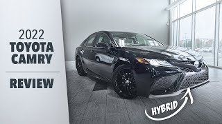 2022 Toyota Camry Hybrid XSE FWD quick walk-around