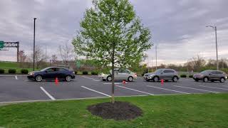 The drive-through line at Chick-fil-A in Woodbridge New Jersey is insane
