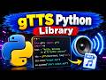How to Convert Text to Speech in Python Using gTTS | Python Text to Voice Tutorial
