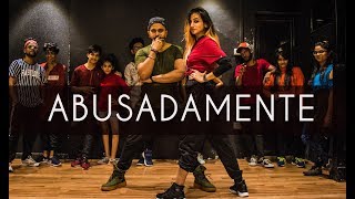ABUSADAMENTE | MC Gustta e MC DG | Tejas Dhoke Choreography | Dancefit Live