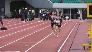 【吉浦歩優選手】20241130タイムトライアルin長崎 中学女子2000m